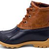 Sperry Kids Boots Waterproof Durable Tan Navy Black Rainbow-3