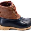 Sperry Kids Boots Waterproof Durable Tan Navy Black Rainbow-1