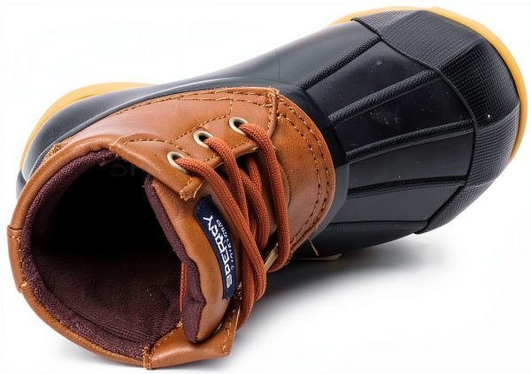 Sperry Kids Boots Waterproof Durable Tan Navy Black Rainbow-5