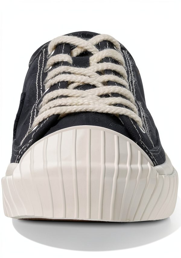 Sperry Mens Recycled Cotton Tennis Shoes Black White Core-5