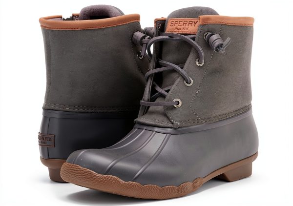 Sperry Womens Ankle Boots Soft Wool Durable Rubber Sole-6