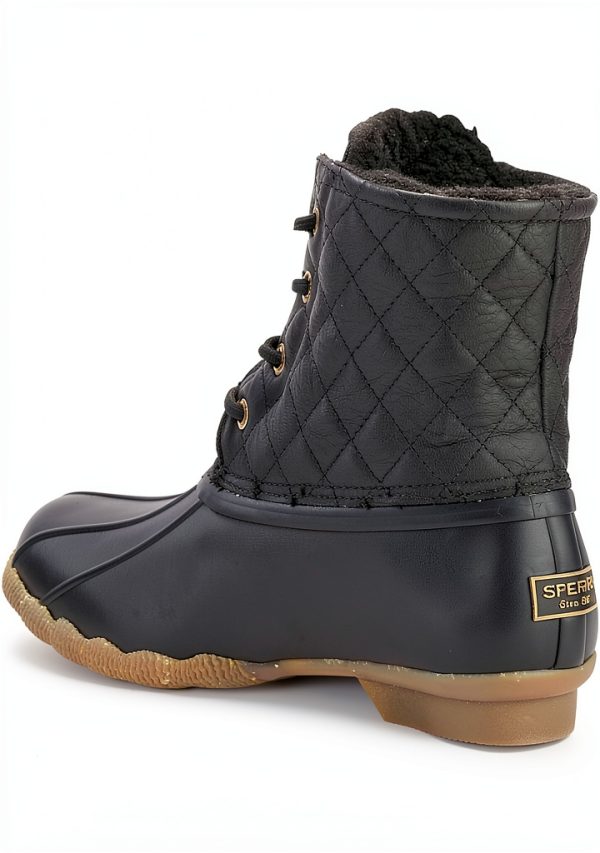 Sperry Womens Waterproof Boot Shearling Lined Ankle Boot-1