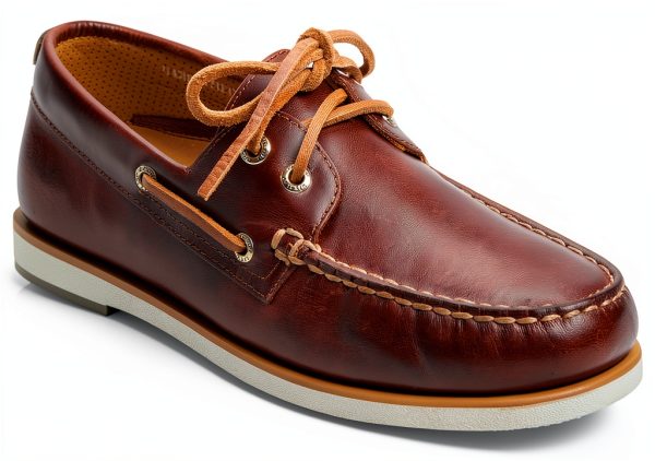 Sperry Mens Boat Shoe Premium Leather Non Marking Sole-3