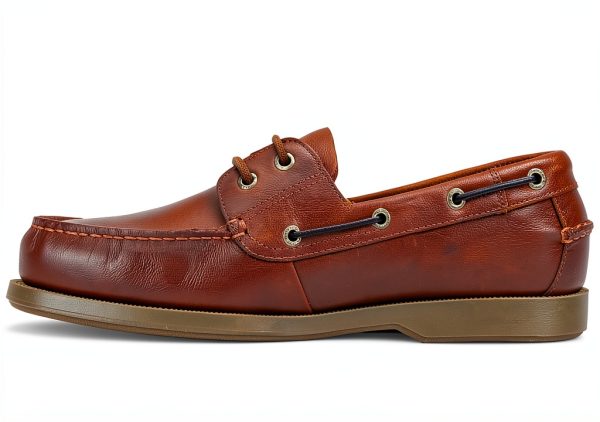 Dockers Full Grain Leather Boat Shoes Mens Cushioning-4