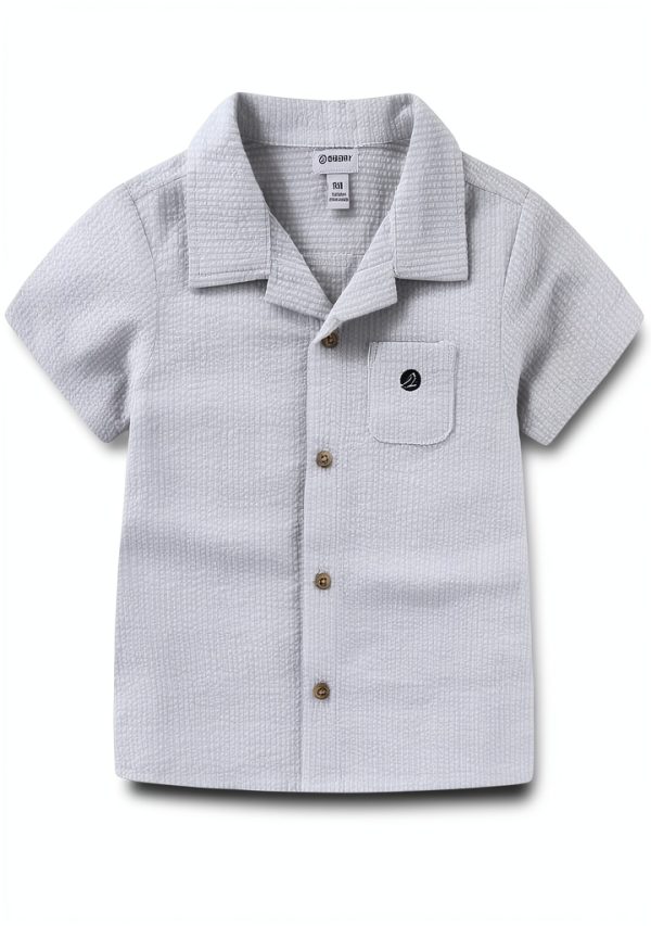 Sperry Baby Boys Seersucker Shirt Shorts Set Cotton-1