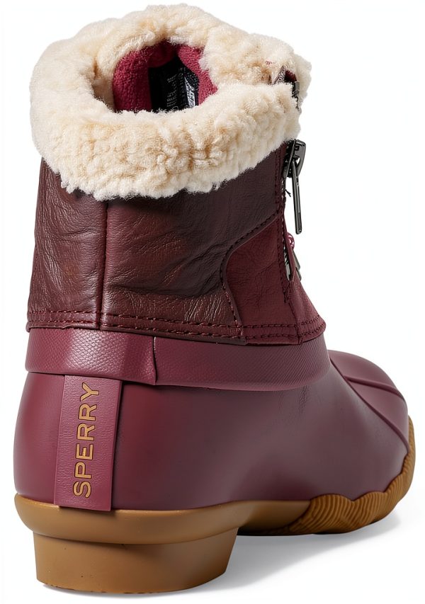 Sperry Womens Boots All Weather Leather Faux Fur Lined-4