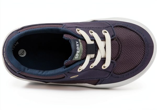 Sperry Kids Leather Sneakers Slip On Memory Foam-1