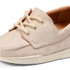 Sperry Womens Cotton Sneakers Beige Color Casual Comfort-9