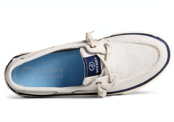 Sperry Womens Fashion Sneakers Recycled Cotton Memory Foam-1