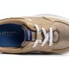 Sperry Kids Leather Sneakers Slip On Memory Foam Comfort-2