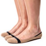 SPERRY Womens No Show Socks Intarsia Knit Logo Three Pairs-0