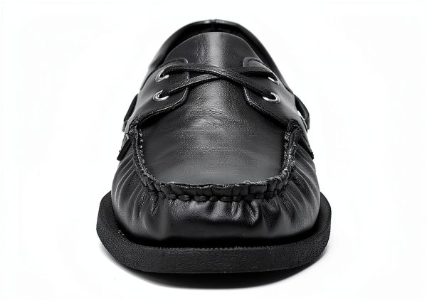 Leather Loafers for Men Classic Moccasin Design Comfort Fit-4