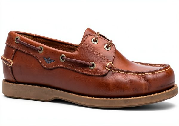 Dockers Full Grain Leather Boat Shoes Mens Cushioning-5
