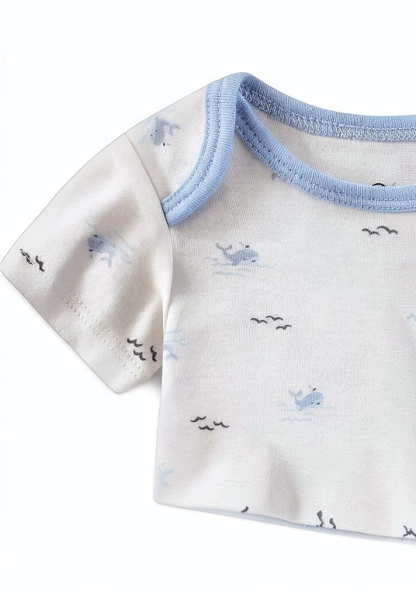 Sperry Baby Boys Bodysuit Soft Cotton Nautical Design-5