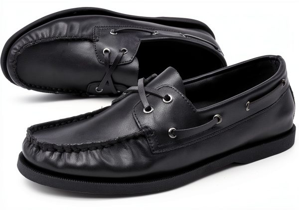 Leather Loafers for Men Classic Moccasin Design Comfort Fit-6