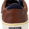 Sperry Kids Sneakers Washable Olive Brown Memory Foam-4