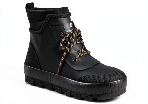 Sperry Mens Rain Boots Waterproof Neoprene Shaft Comfort-0