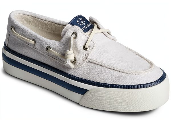 Sperry Womens Fashion Sneakers Recycled Cotton Memory Foam-0