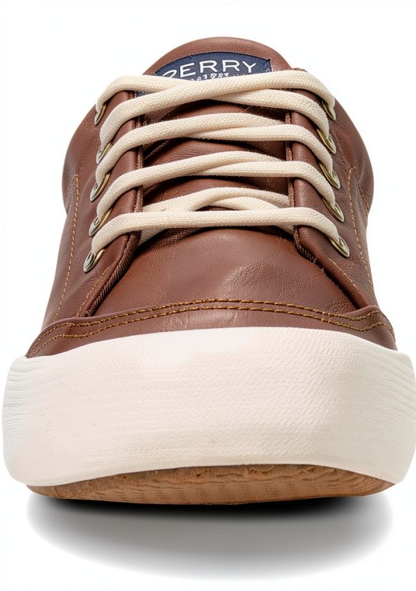 Sperry Kids Sneakers Washable Olive Brown Memory Foam-2