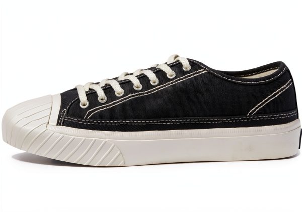 Sperry Mens Recycled Cotton Tennis Shoes Black White Core-3