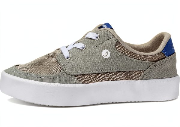 Sperry Kids Leather Sneakers Slip On Memory Foam Comfort-4
