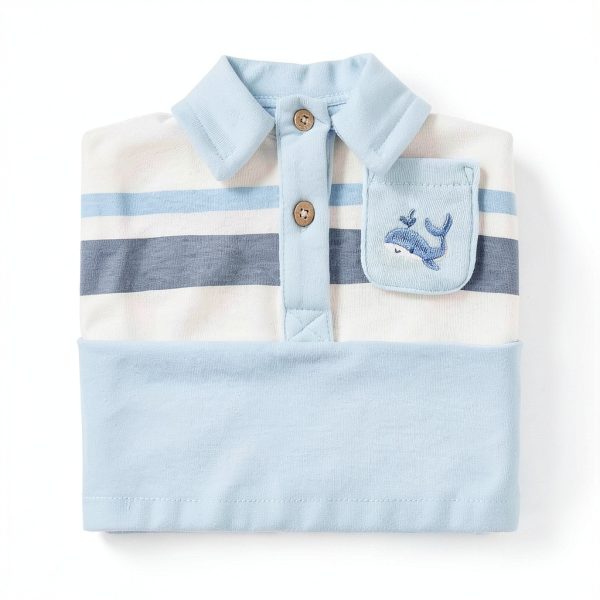 Sperry Baby Boys Bodysuit Soft Cotton Nautical Design-6