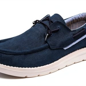 Bruno Marc Mens Loafers Slip On Canvas Casual Shoes Comfort-0