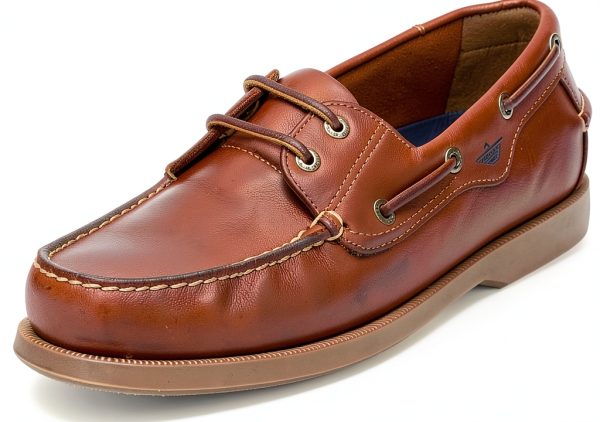 Dockers Full Grain Leather Boat Shoes Mens Cushioning-0