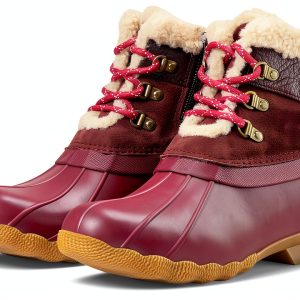 Sperry Womens Boots All Weather Leather Faux Fur Lined-0