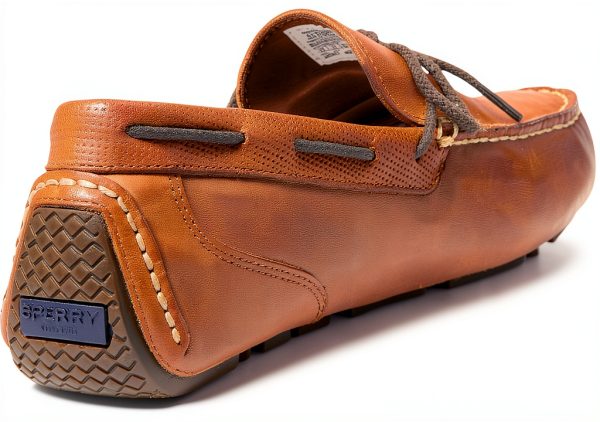 Sperry Mens Loafers Leather Debossed Slip On Comfort-4