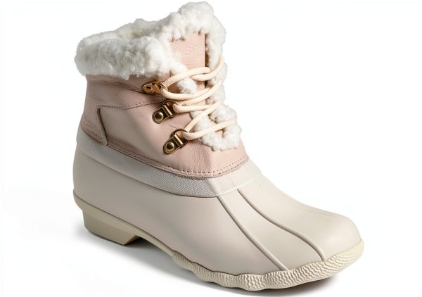 Sperry Womens Boots Water Resistant Leather Ankle Boots-0