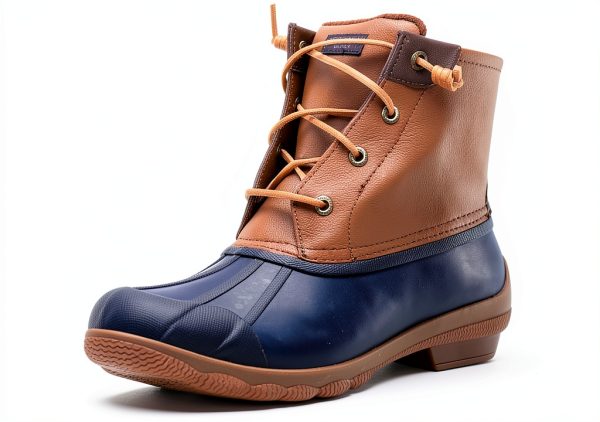 Sperry Womens Brown Boots Lace Up Zipper Memory Foam-0