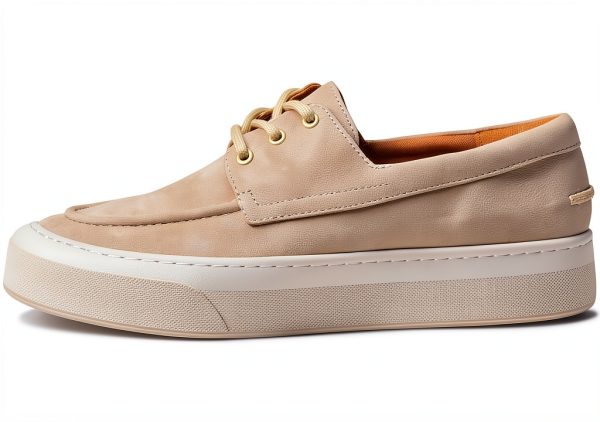 Sperry Womens Cotton Sneakers Beige Color Casual Comfort-12