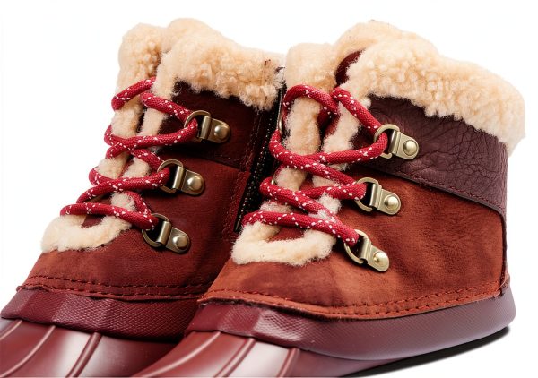 Sperry Womens Boots All Weather Leather Faux Fur Lined-5