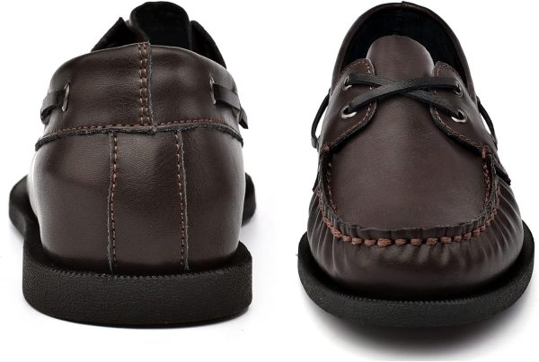Pavo Leather Loafers Mens Slip On Comfort Arch Support-5
