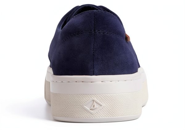 Sperry Womens Platform Sneakers Wave Siping Navy Black Ecru-3