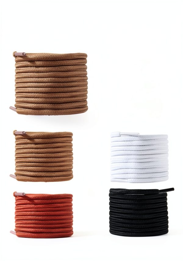 Pavo Shoelaces Replacement Polyester Laces for Boat Shoes-5
