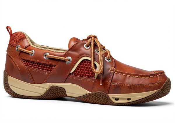 Sperry Leather Boat Shoe Water Sneaker Men Light Brown-2