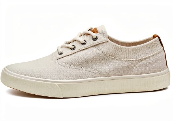 Sperry Mens Striper II CVO Knit Sneaker Bone Size 9-3