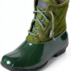 Sperry Womens Rain Boots Water Resistant Duck Shell-0