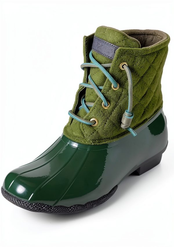 Sperry Womens Rain Boots Water Resistant Duck Shell-0