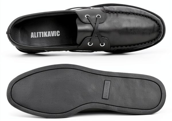 Leather Loafers for Men Classic Moccasin Design Comfort Fit-3