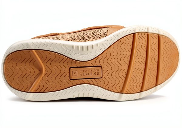 Sperry Boys Linen Boat Shoe Canvas Moc Toe Memory Foam-7