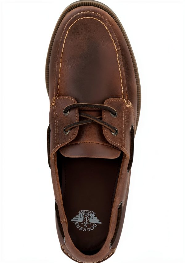 Dockers Full Grain Leather Boat Shoes Mens Cushioning-1