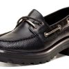 Sperry Womens Loafers Premium Leather Shearling Vamp-0