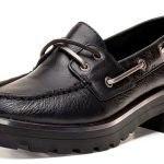 Sperry Womens Loafers Premium Leather Shearling Vamp-0