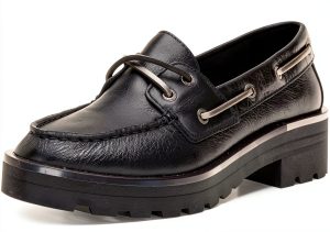 Sperry Womens Loafers Premium Leather Shearling Vamp-0