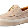 Sperry Womens Cotton Sneakers Beige Color Casual Comfort-10