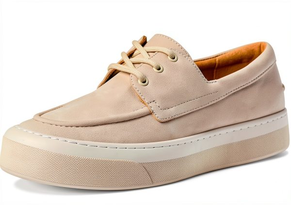 Sperry Womens Cotton Sneakers Beige Color Casual Comfort-10