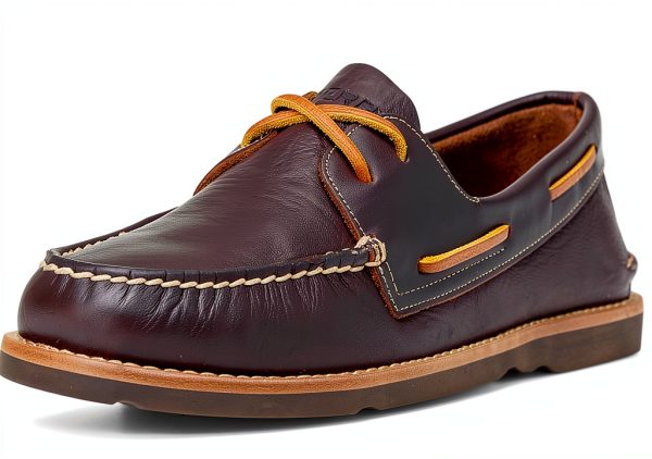 Sperry Boat Shoe Mens Amaretto Leather Casual Footwear-6